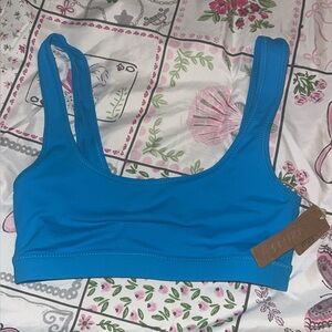 Blue Skims Swim Top